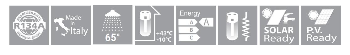    Prestaciones y características de la Bomba de Calor Aerotermia ACS TRADETERMIA 200